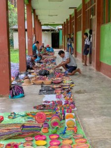 Arts and crafts on display