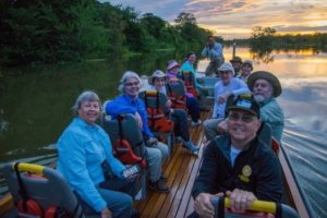 Exploring on skiffs gives us the privilege of enjoying the solitude and reaching areas where we do not see a single human soul.